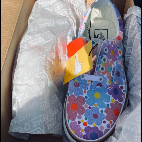 Floral Vans Polka Dot Vans That Change Color Polka Dots Vans Uv